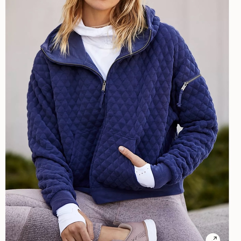 FP Movement Hibernation Quilted Hoodie Medium